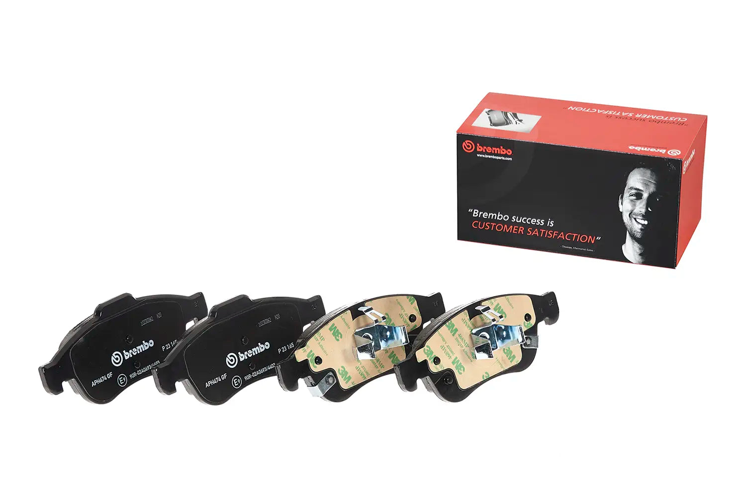 Juego de pastillas de freno BREMBO P 23 165