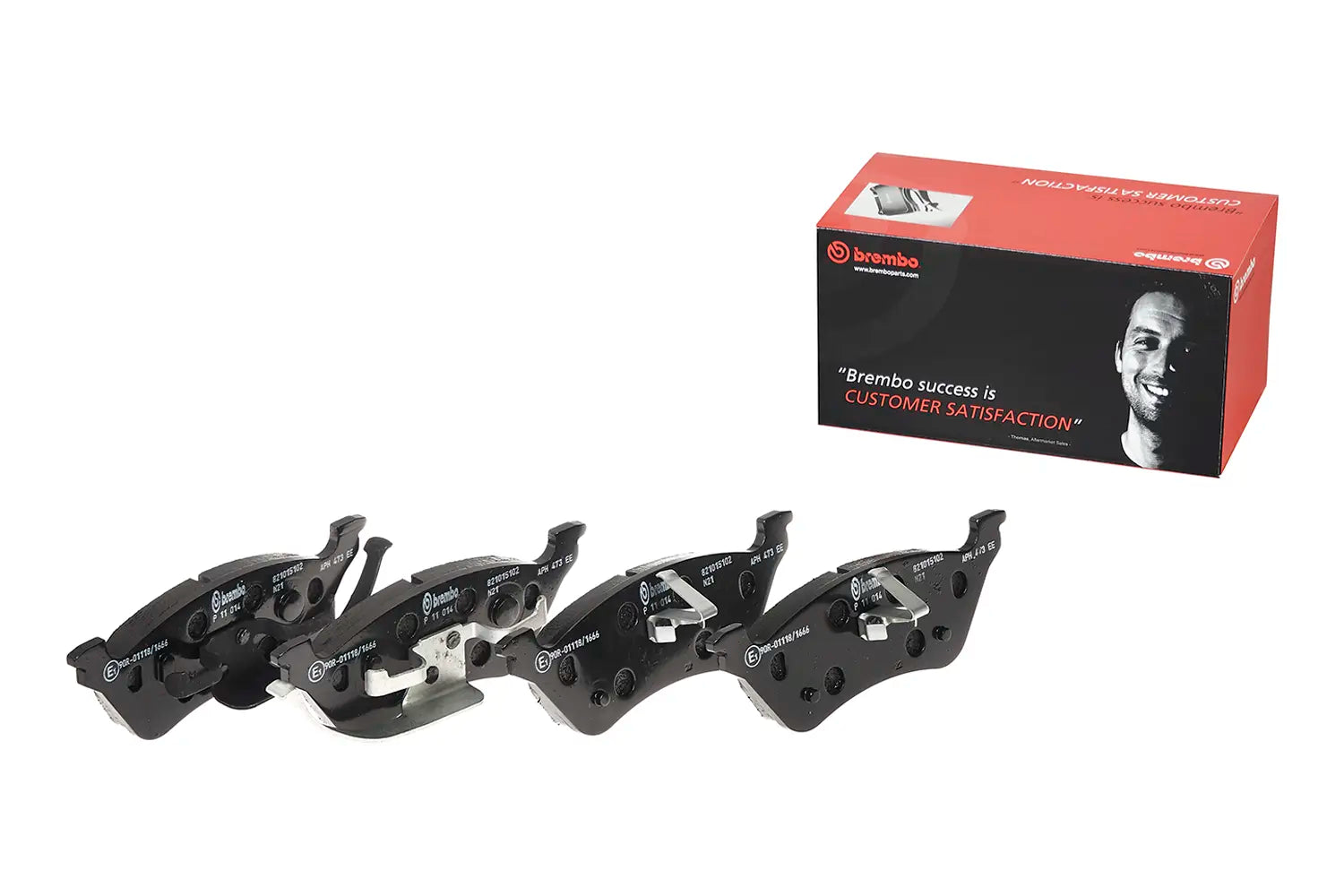 Juego de pastillas de freno BREMBO P 11 014