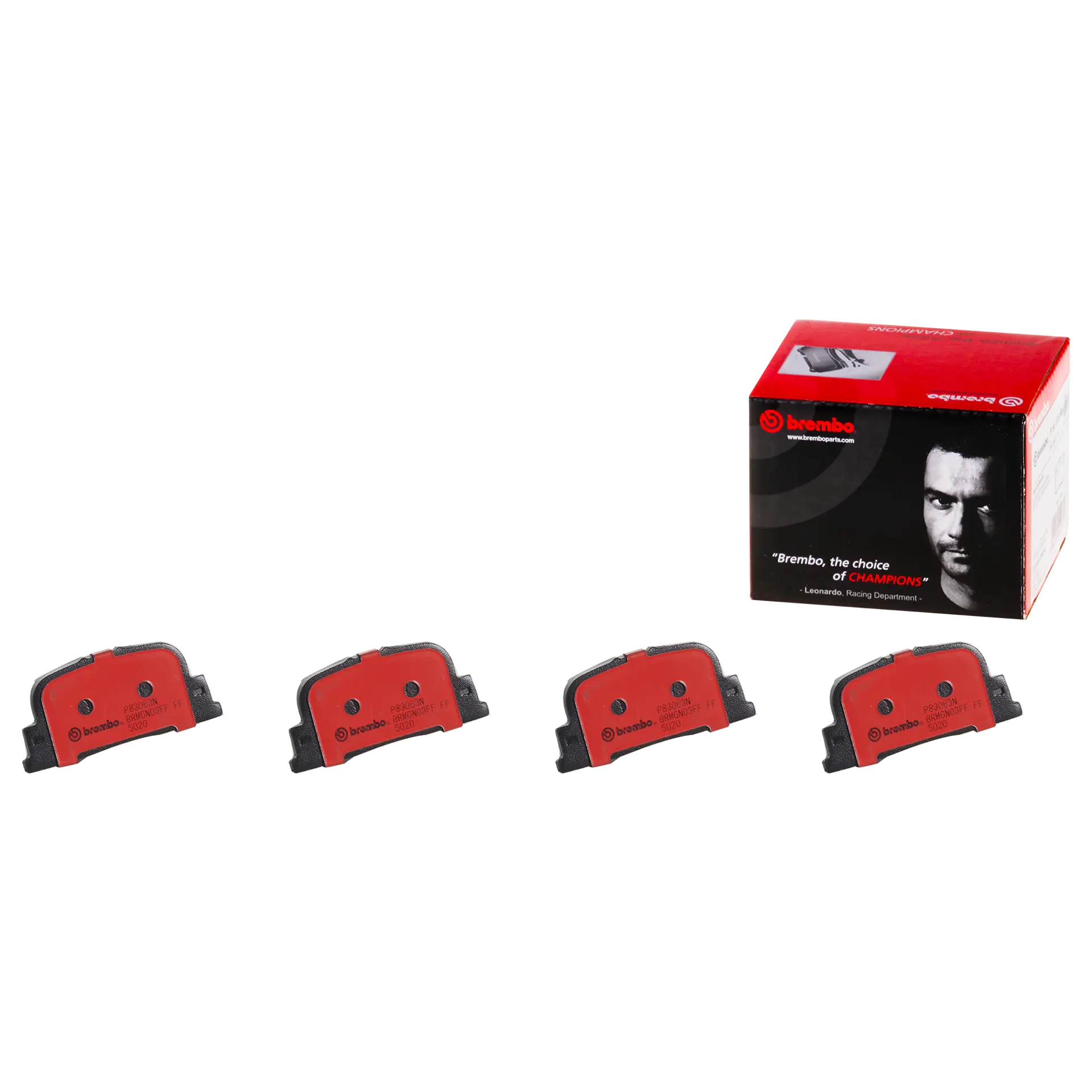 Juego de pastillas de freno BREMBO P83063N