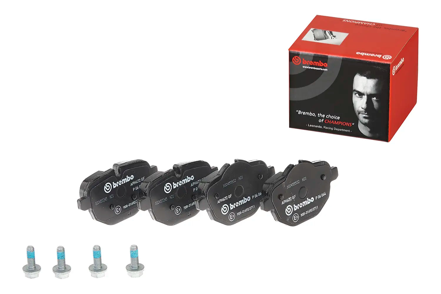 Juego de pastillas de freno BREMBO P 06 064