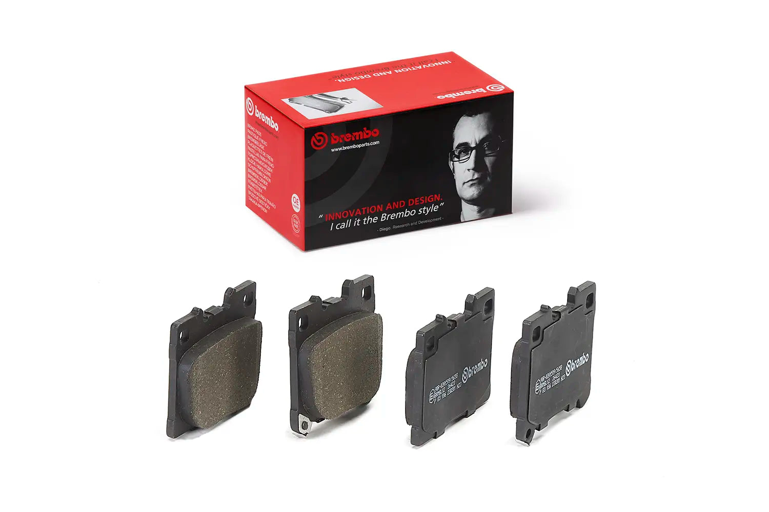 Juego de pastillas de freno BREMBO P 83 186