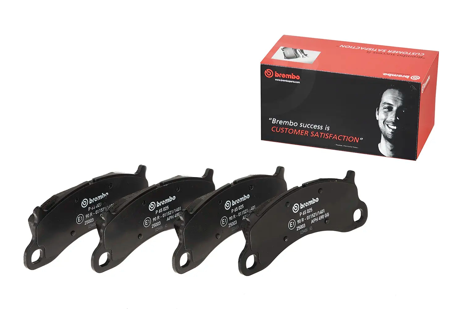 Juego de pastillas de freno BREMBO P 65 025