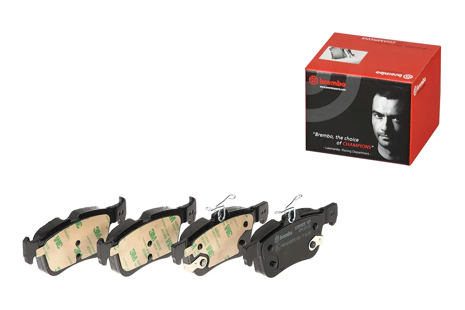 Juego de pastillas de freno BREMBO P 24 201