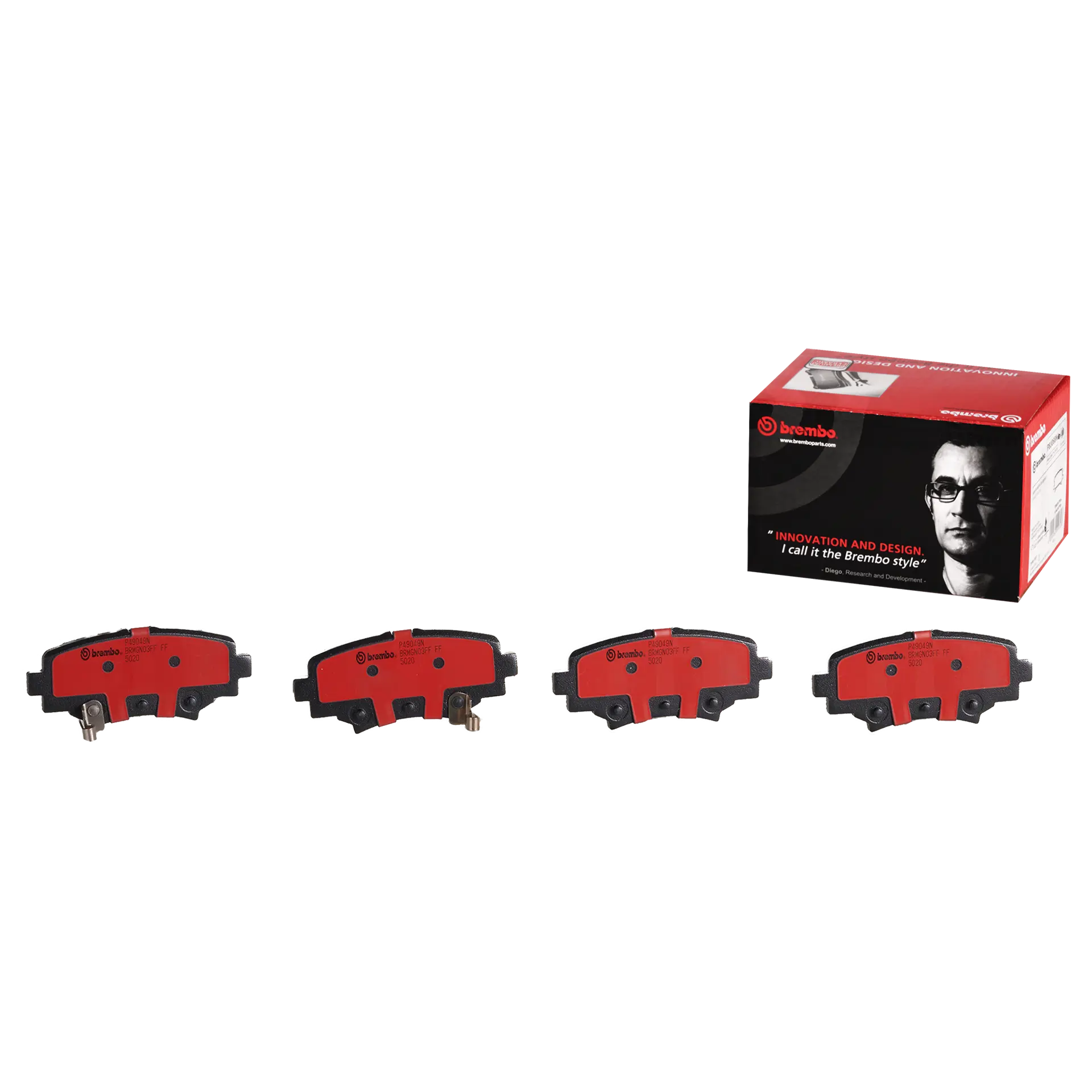 Juego de pastillas de freno BREMBO P49049N