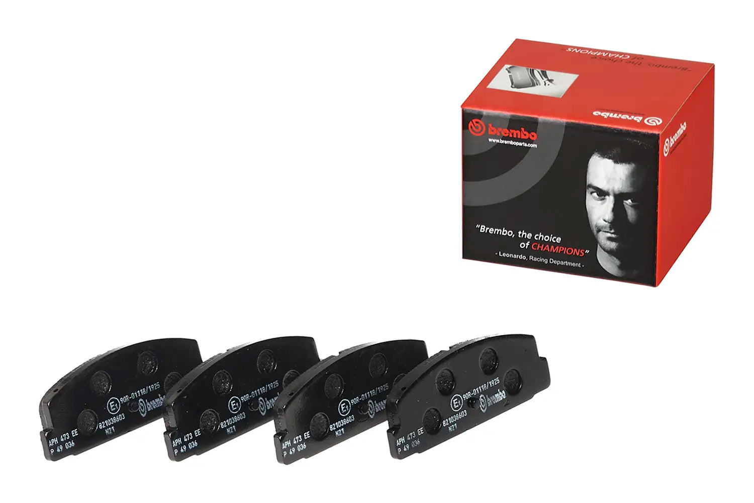 Juego de pastillas de freno BREMBO P 49 036