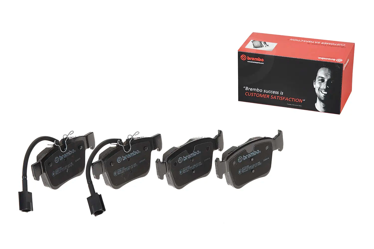 Juego de pastillas de freno BREMBO P 23 180