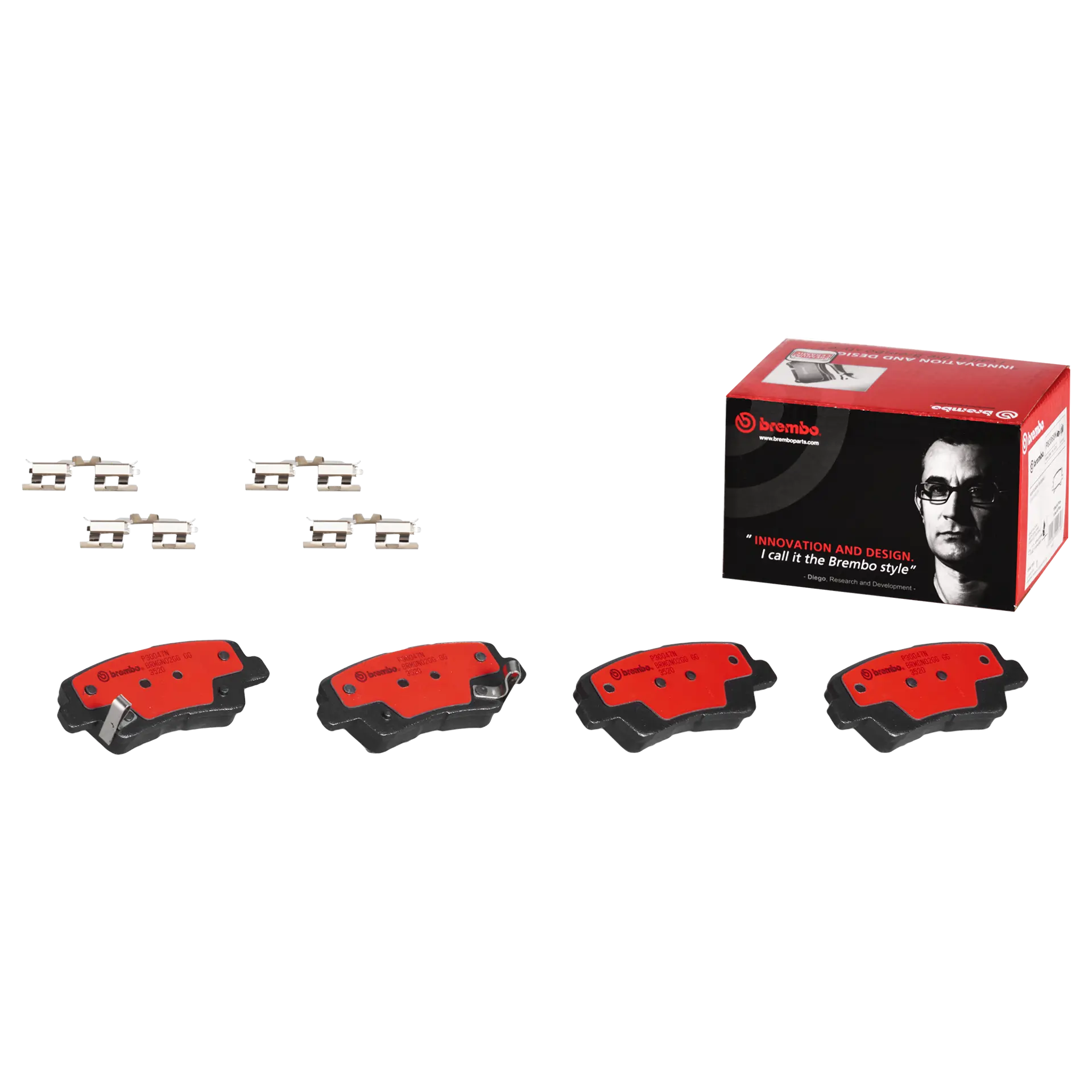 Juego de pastillas de freno BREMBO P30047N