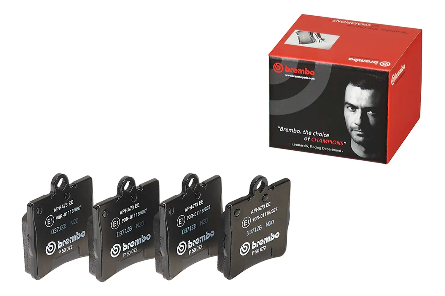 Juego de pastillas de freno BREMBO P 50 072