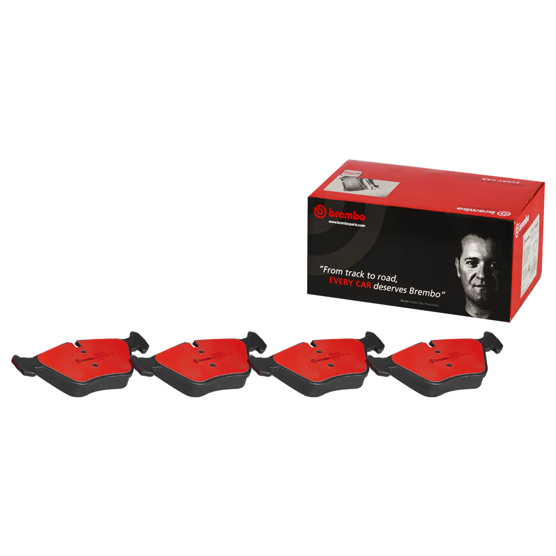 Juego de pastillas de freno BREMBO P06043N