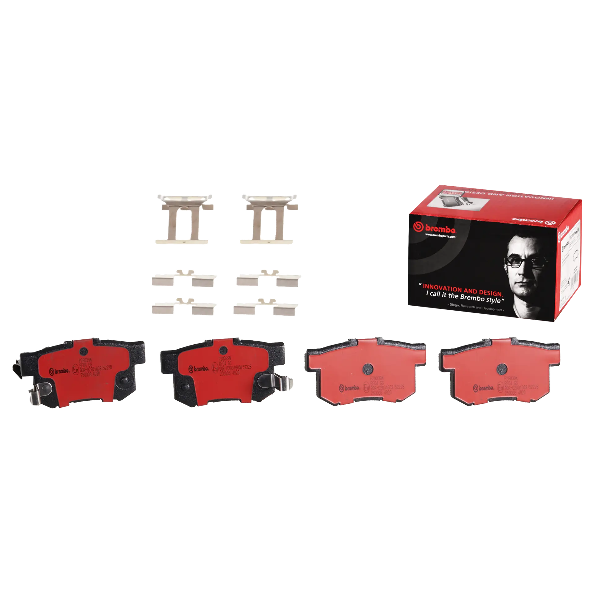 Juego de pastillas de freno BREMBO P28039N