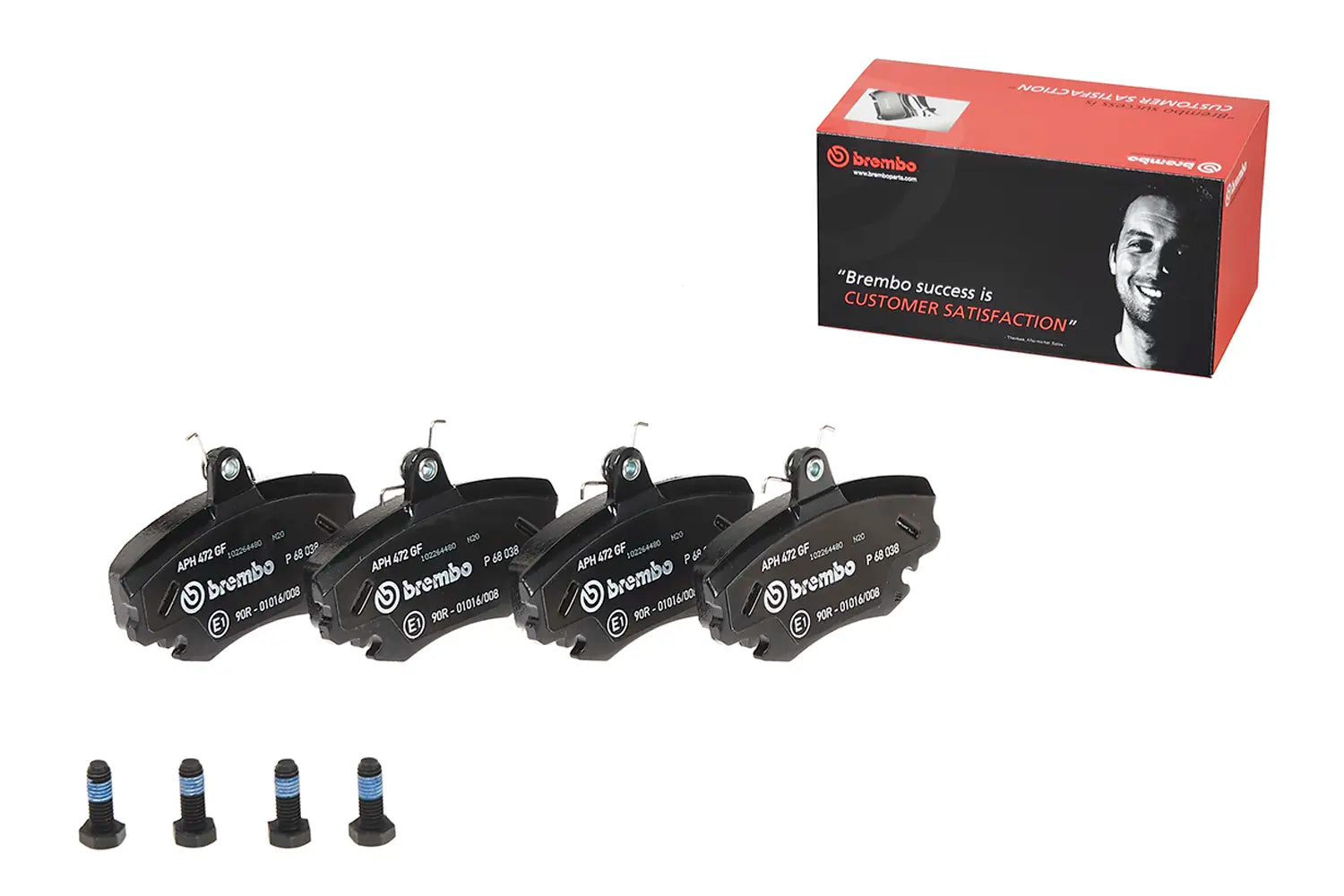 Juego de pastillas de freno BREMBO P 68 038