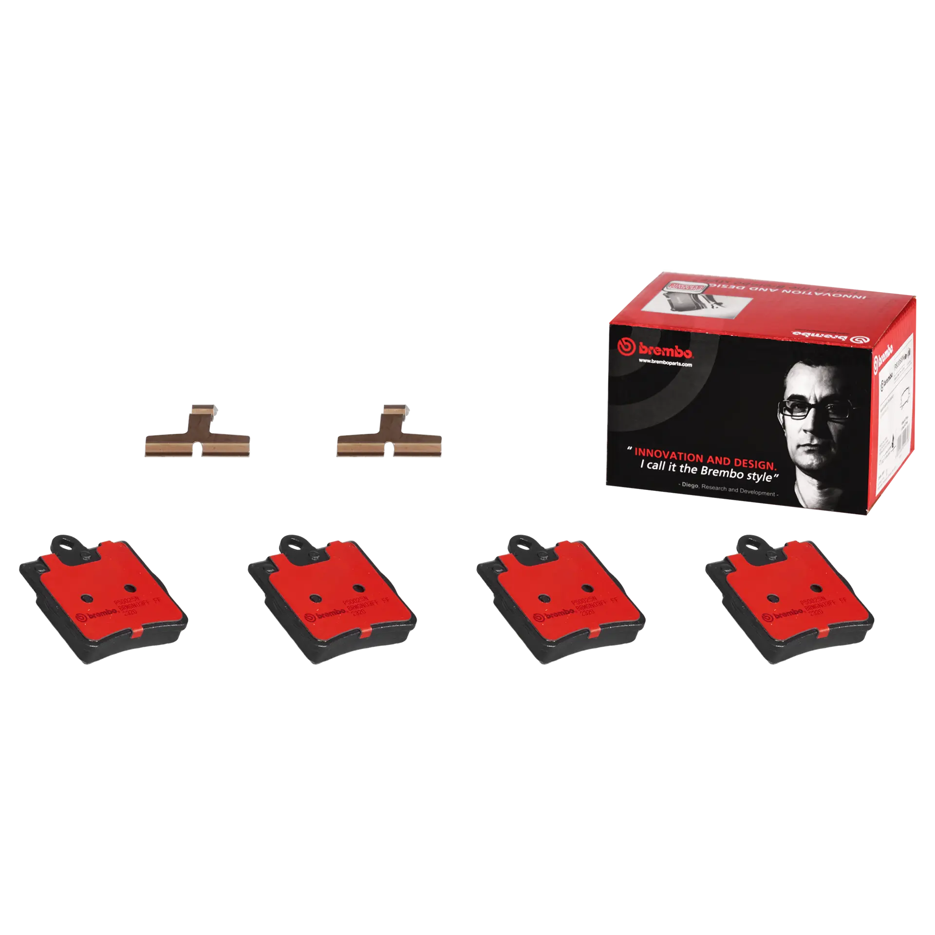 Juego de pastillas de freno BREMBO P50025N