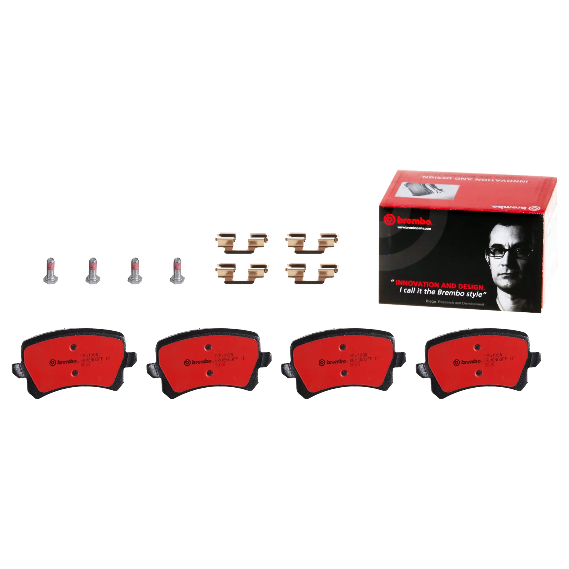 Juego de pastillas de freno BREMBO P85109N