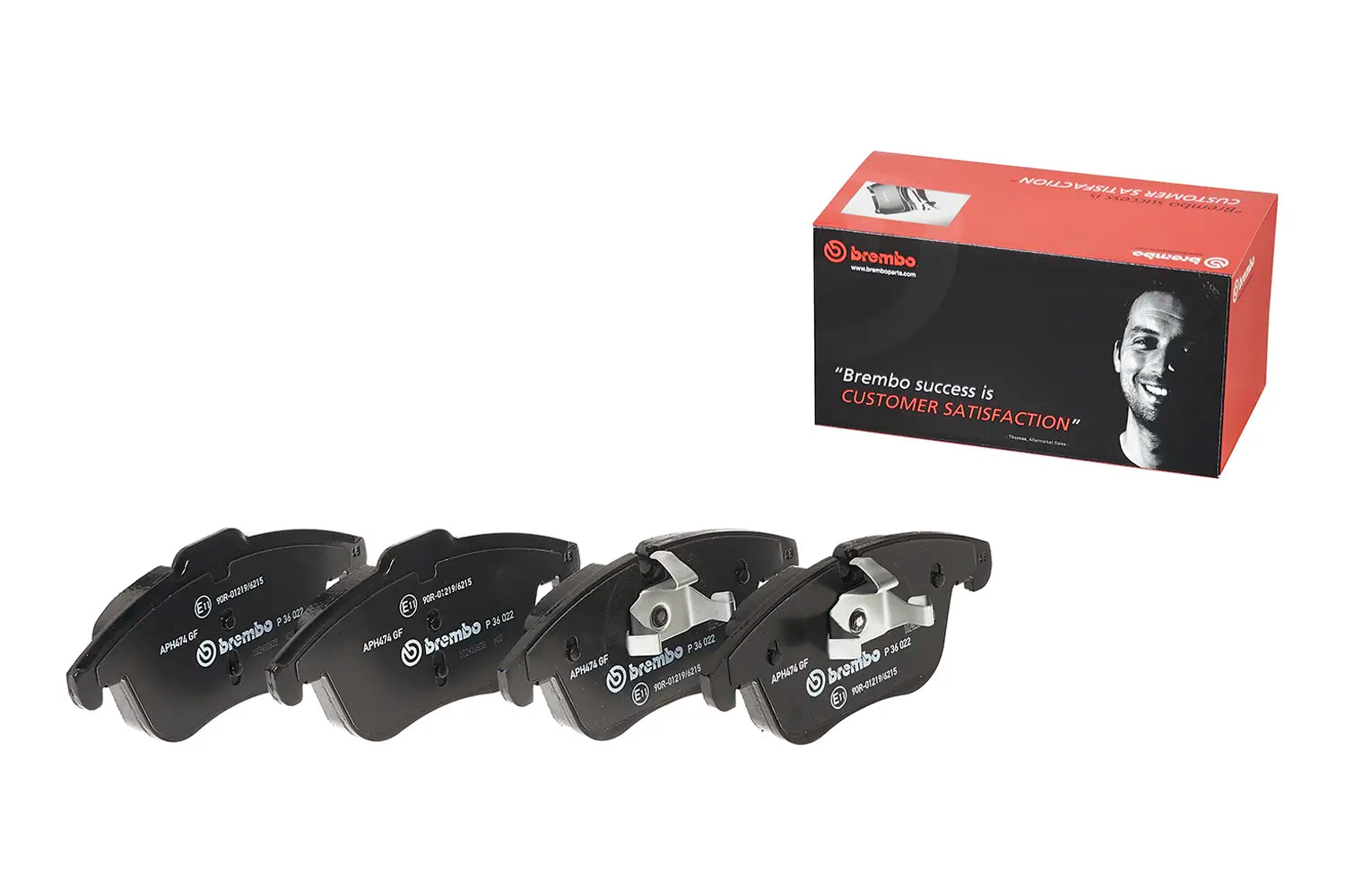 Juego de pastillas de freno BREMBO P 36 022