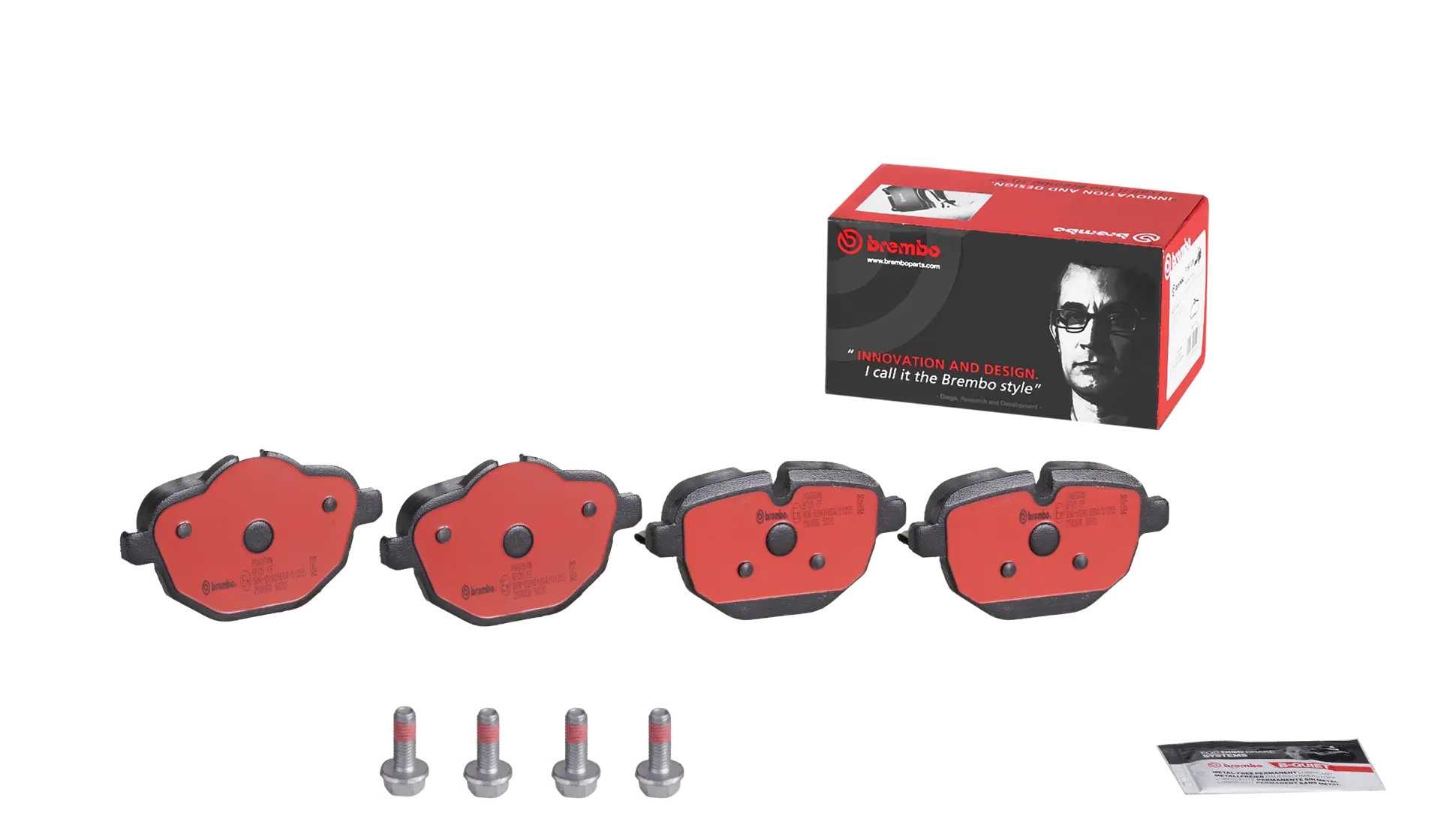 Juego de pastillas de freno BREMBO P06064N