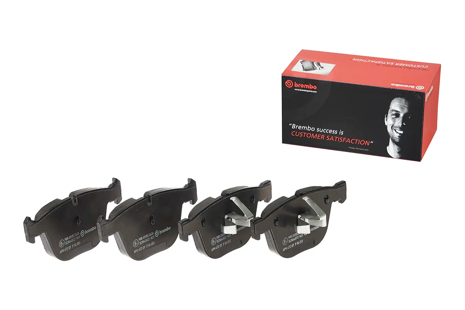 Juego de pastillas de freno BREMBO P 06 053