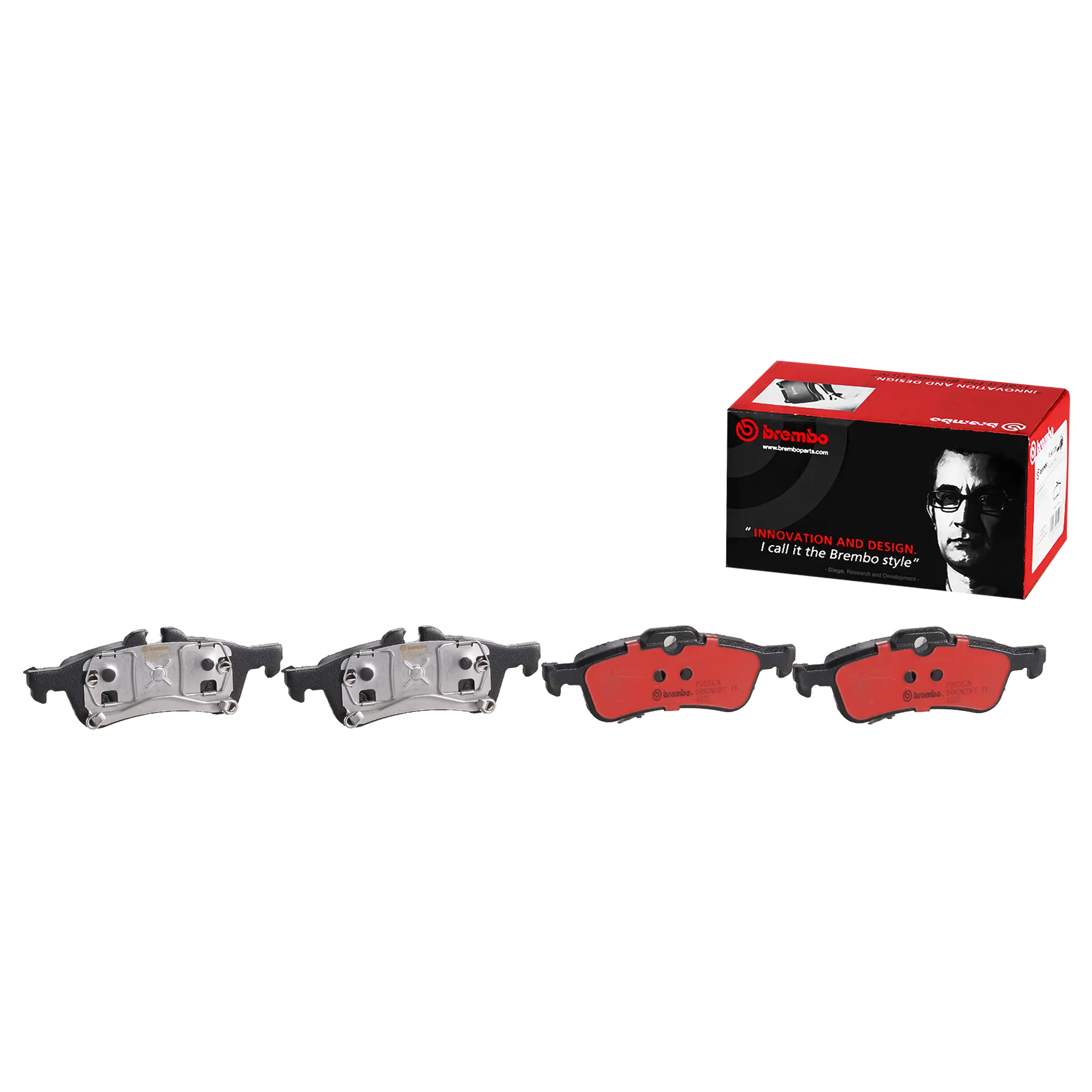 Juego de pastillas de freno BREMBO P06032N