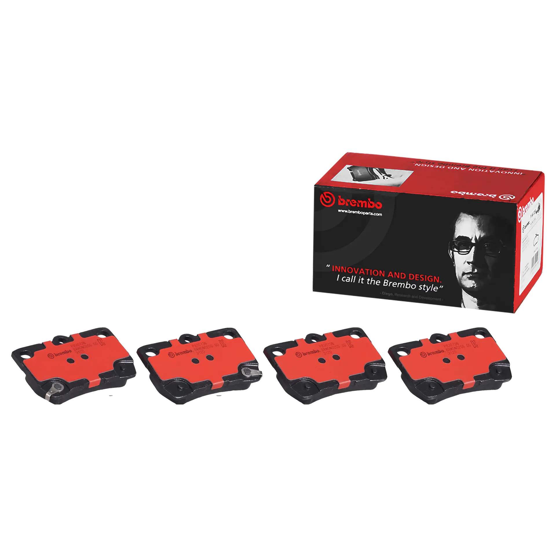 Juego de pastillas de freno BREMBO P83073N
