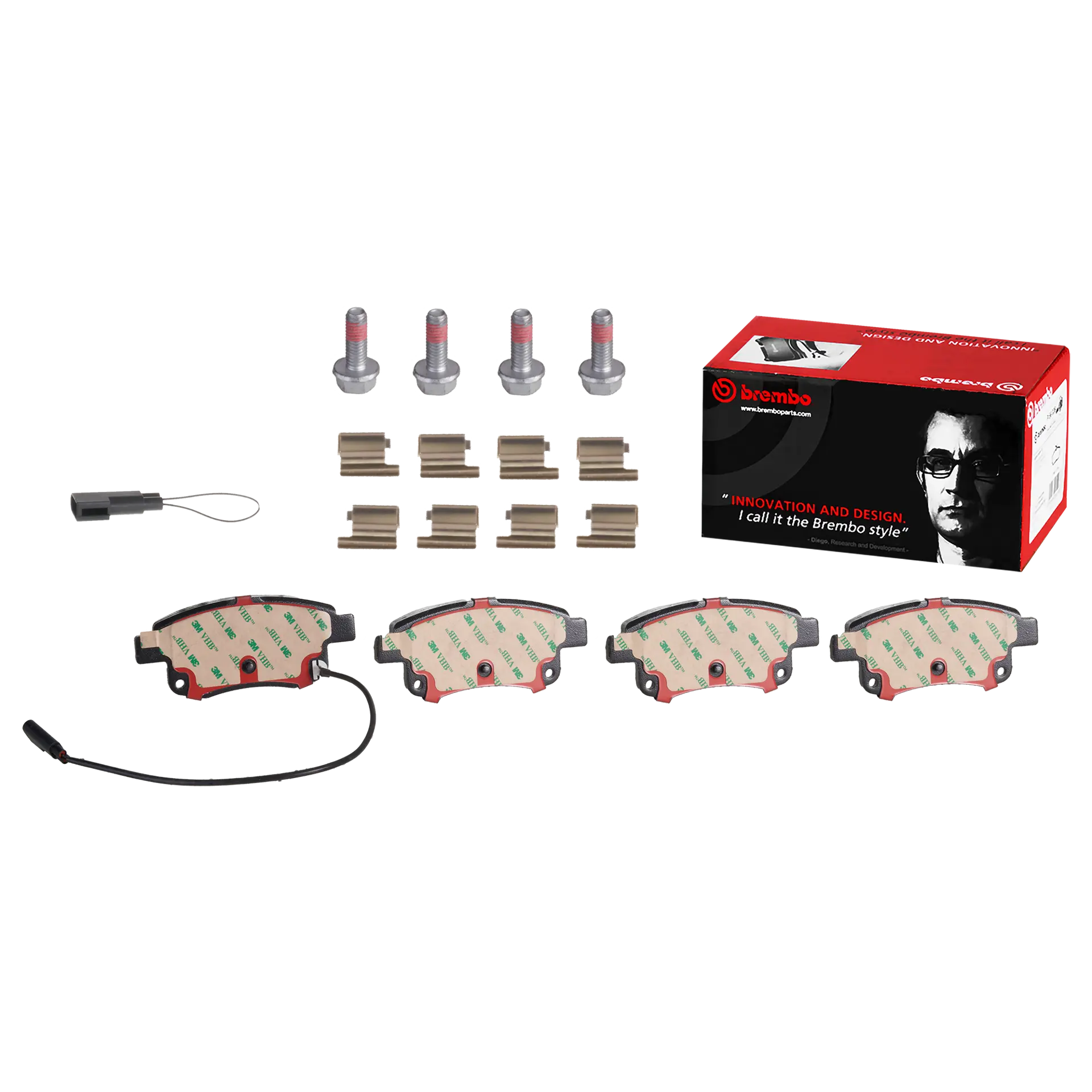 Juego de pastillas de freno BREMBO P24066N