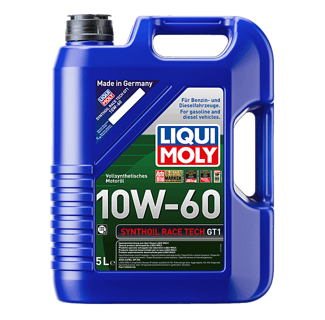 ACEITE 10W60 SYNTHOIL RACE TECH GI 5 LT