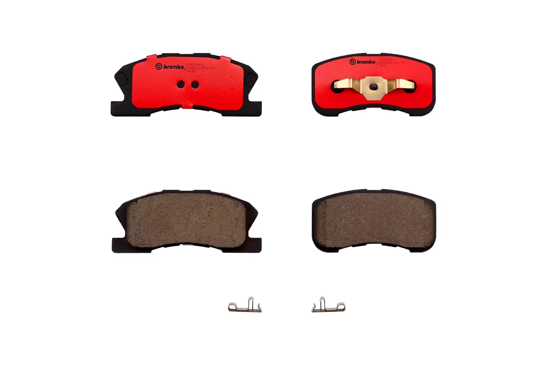 Juego de pastillas de freno BREMBO P16008N