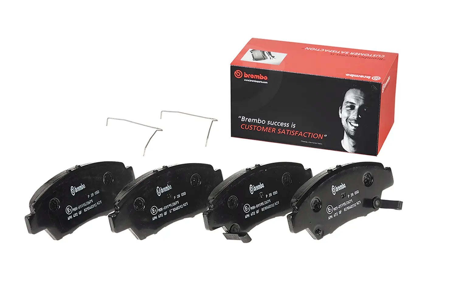 Juego de pastillas de freno BREMBO P 28 050