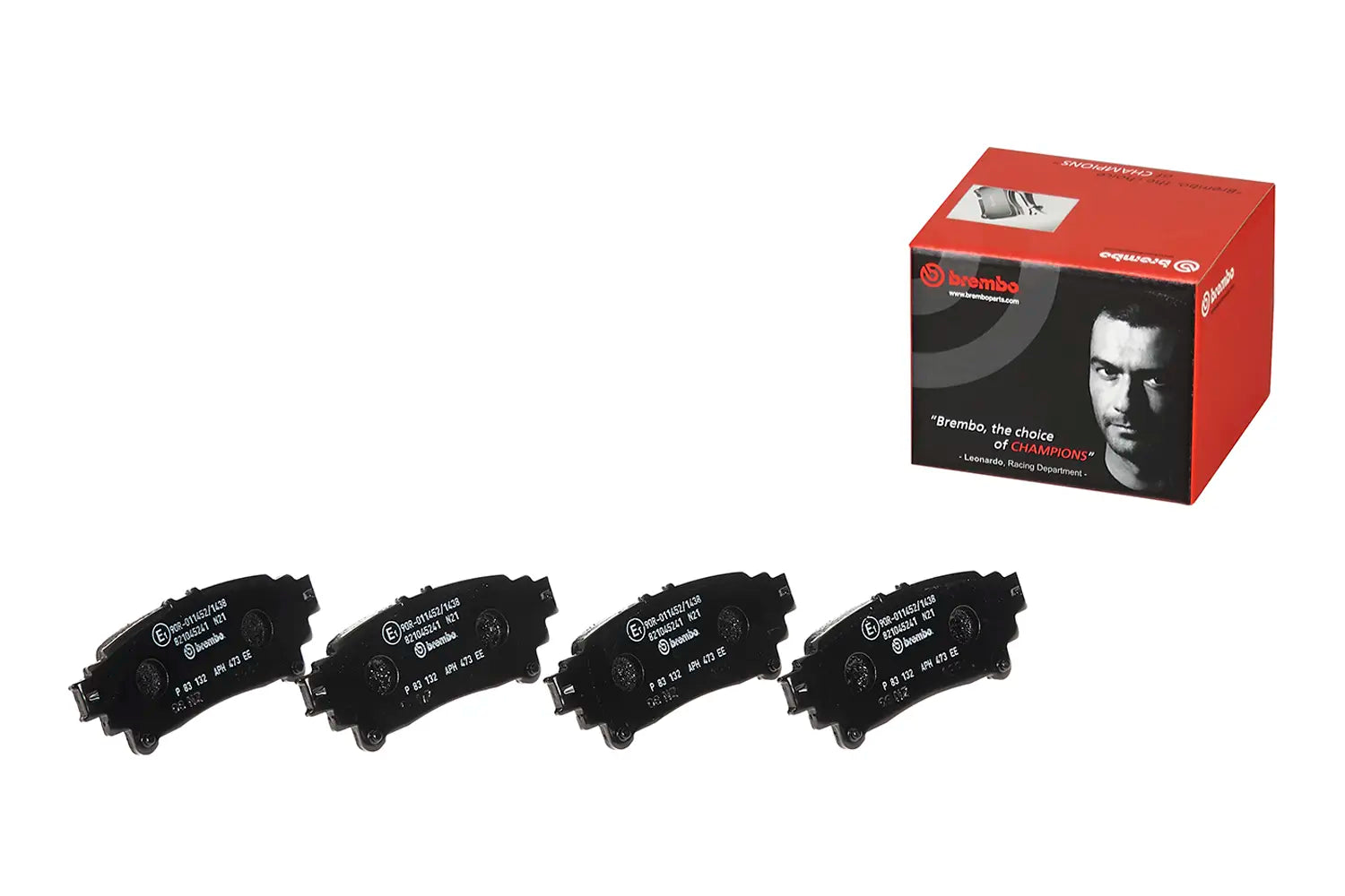 Juego de pastillas de freno BREMBO P 83 132