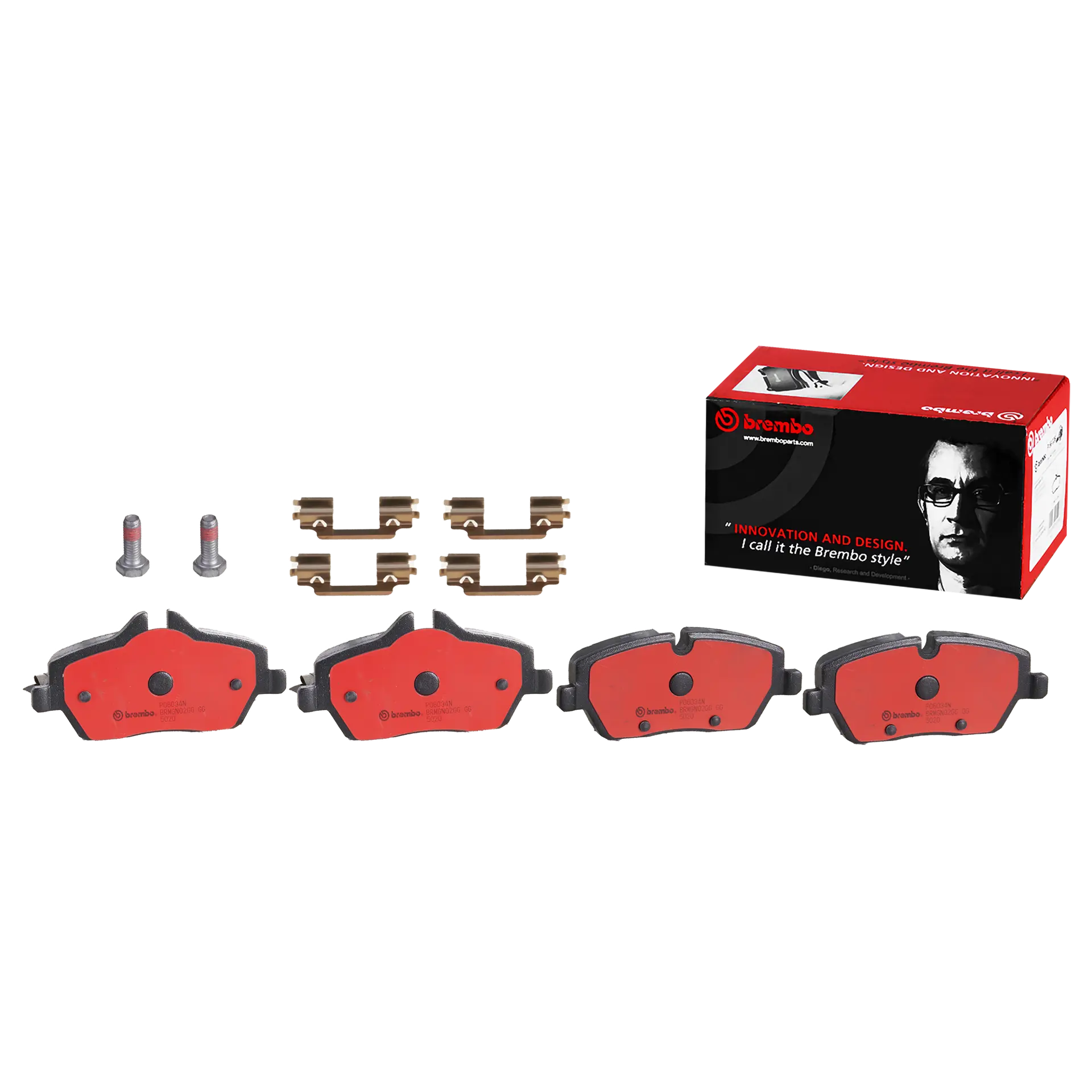 Juego de pastillas de freno BREMBO P06034N