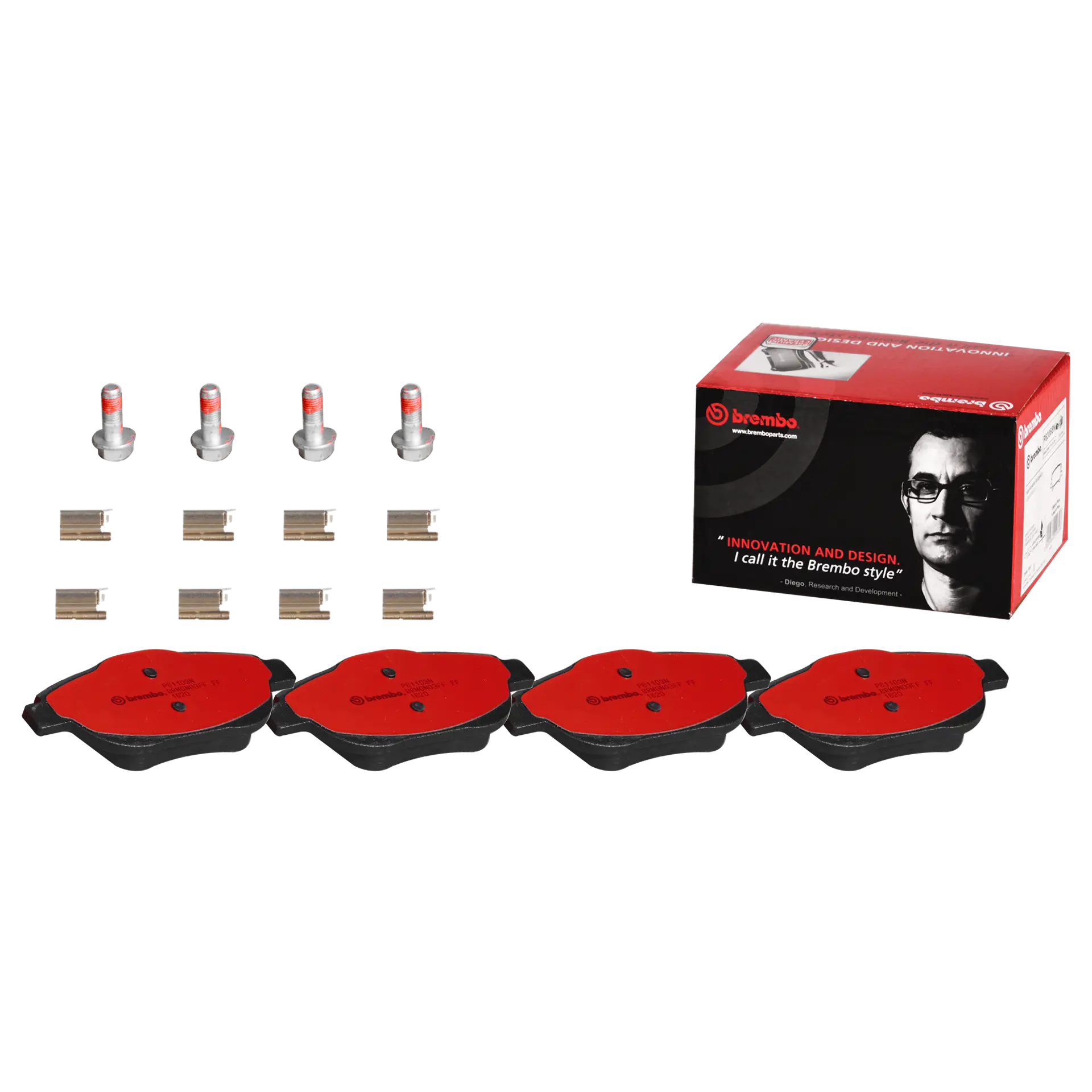 Juego de pastillas de freno BREMBO P61103N