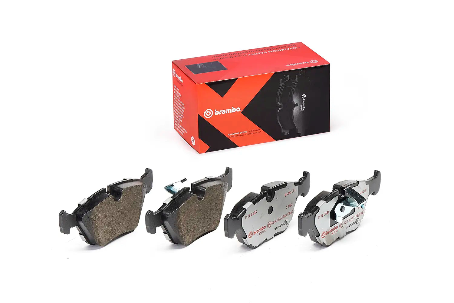 Juego de pastillas de freno BREMBO P 06 043X