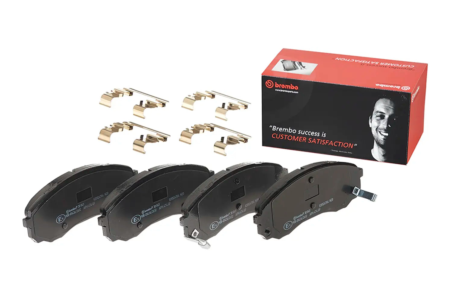 Juego de pastillas de freno BREMBO P 30 041