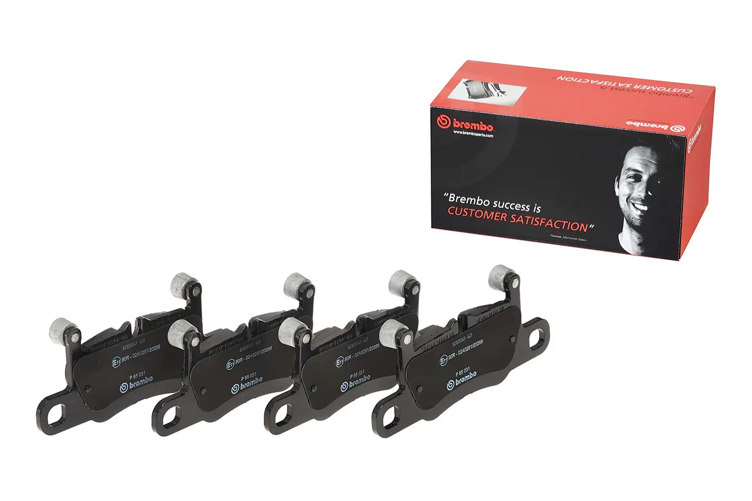 Juego de pastillas de freno BREMBO P 65 031