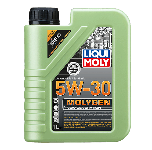 ACEITE 5W30 MOLYGEN NEW GENERATION 4 LT