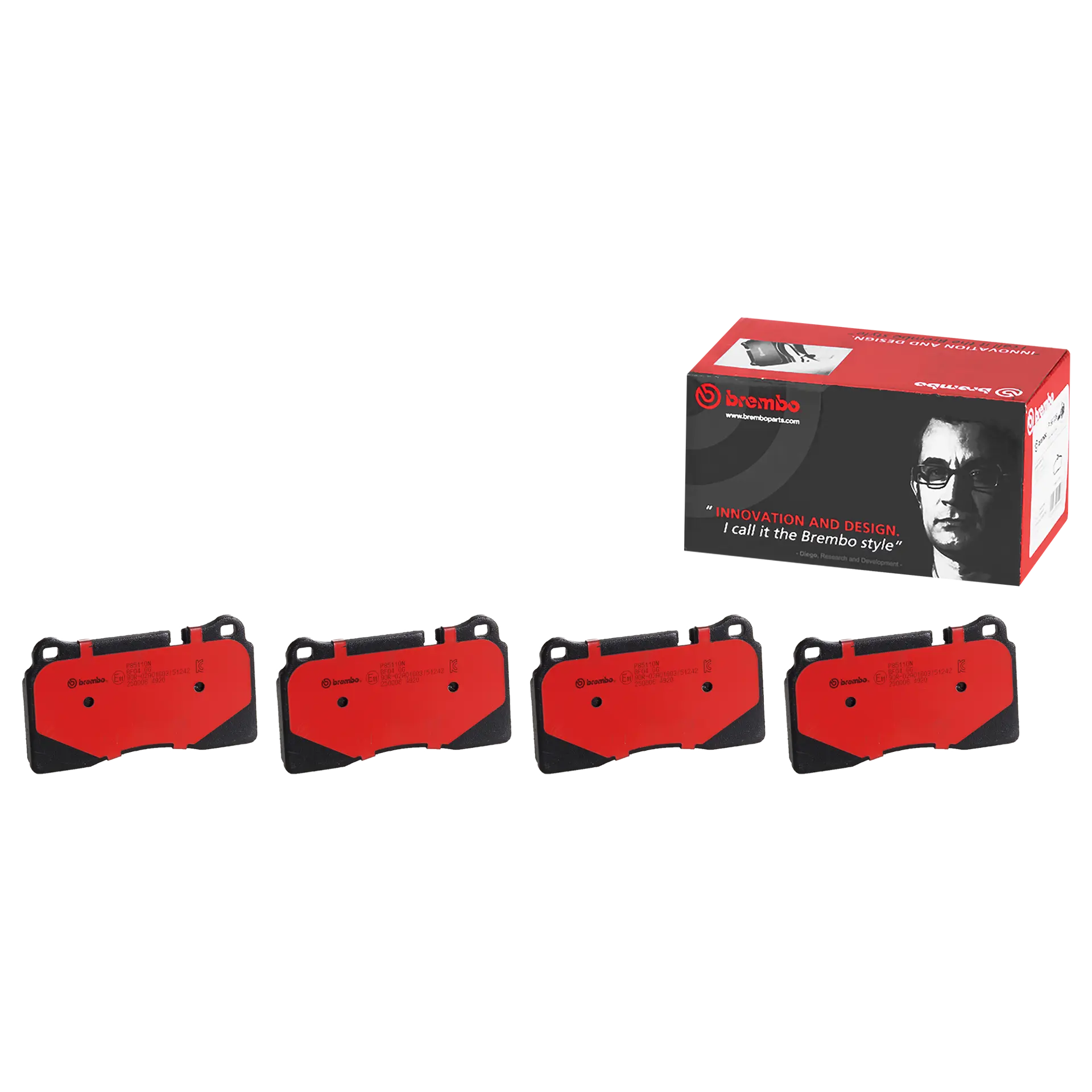 Juego de pastillas de freno BREMBO P85110N