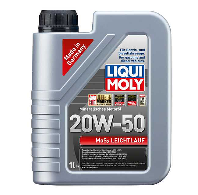 ACEITE 20W50 LOW FRICTION MOS2 1 LT