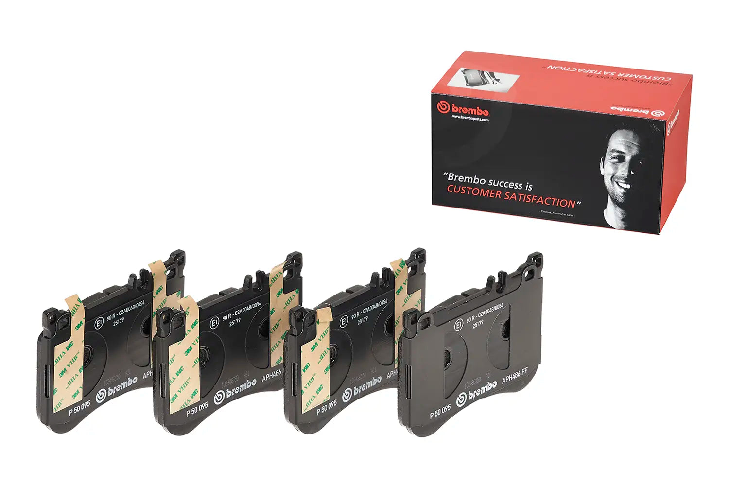 Juego de pastillas de freno BREMBO P 50 095