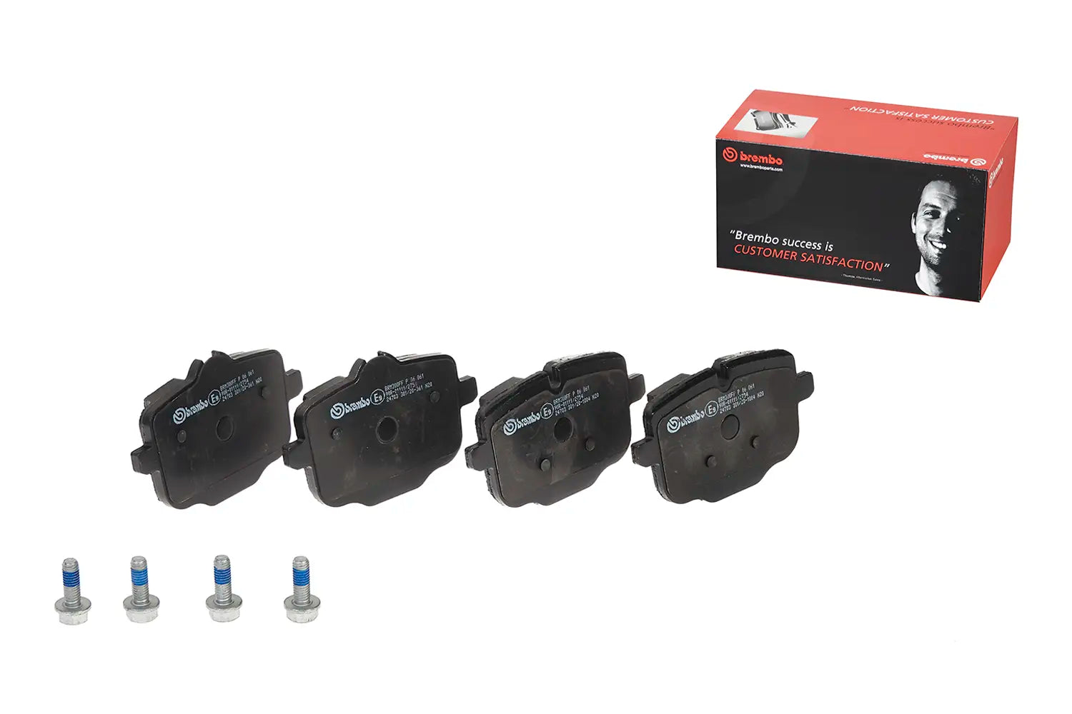 Juego de pastillas de freno BREMBO P 06 061