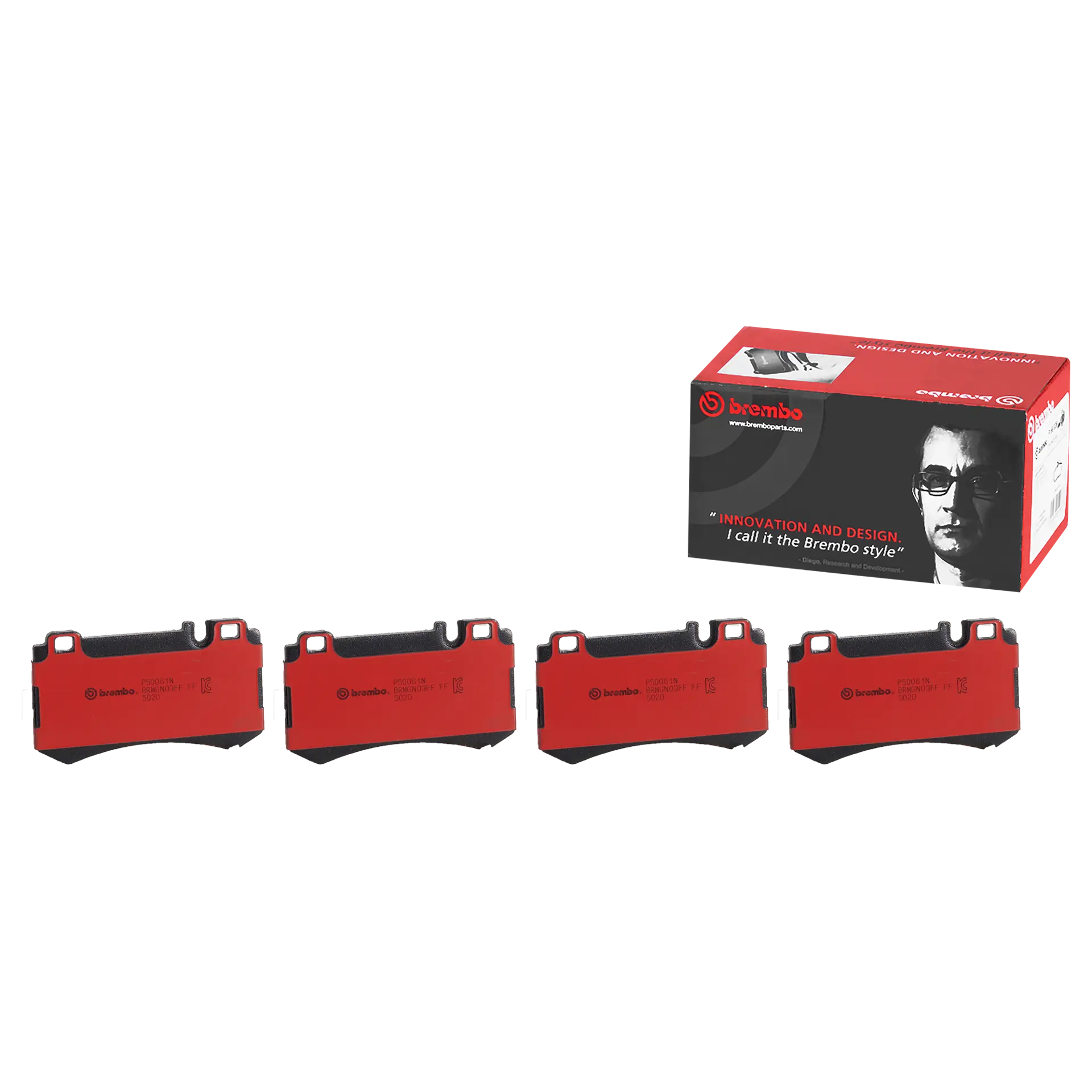 Juego de pastillas de freno BREMBO P50061N