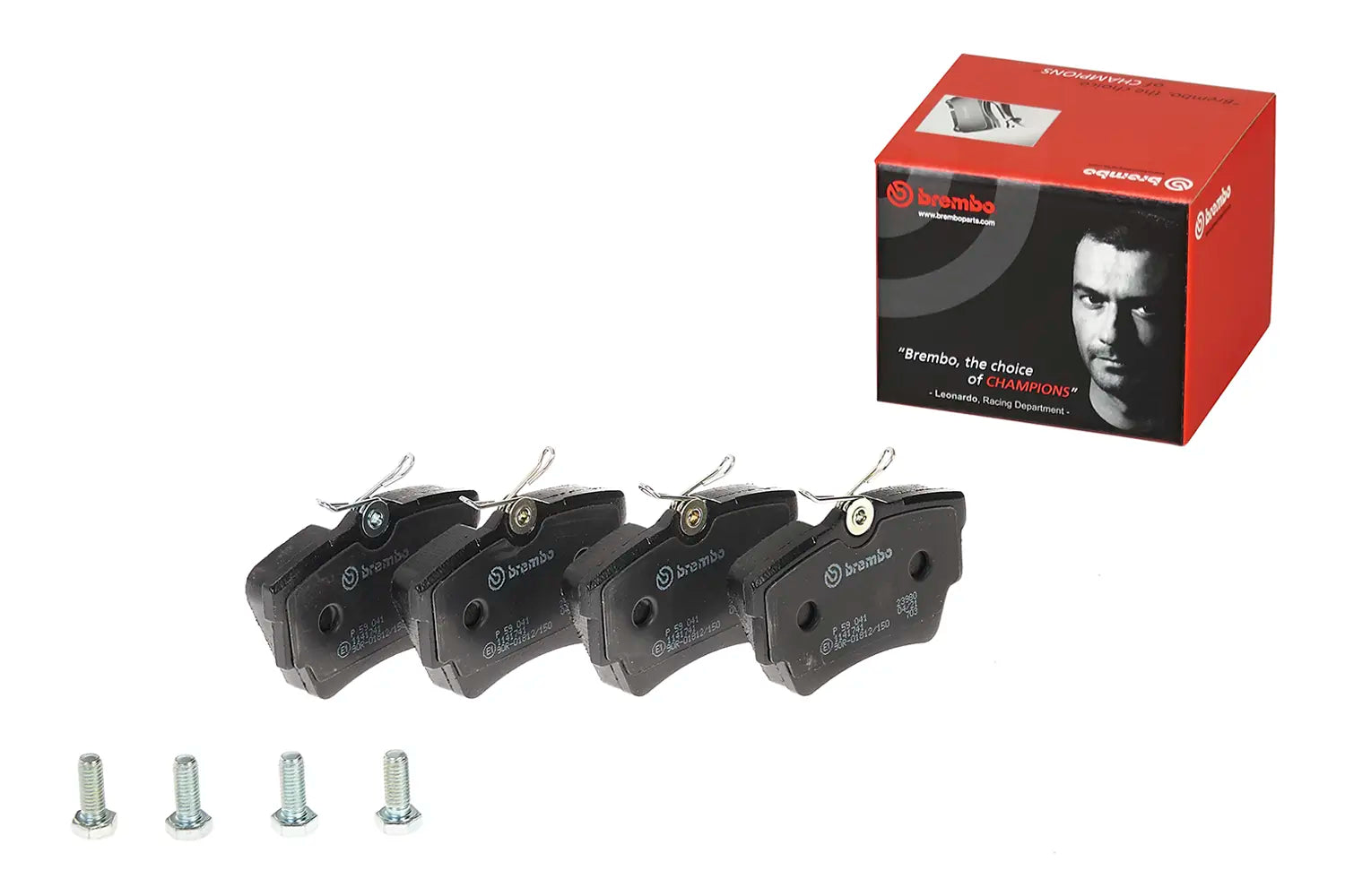 Juego de pastillas de freno BREMBO P 59 041