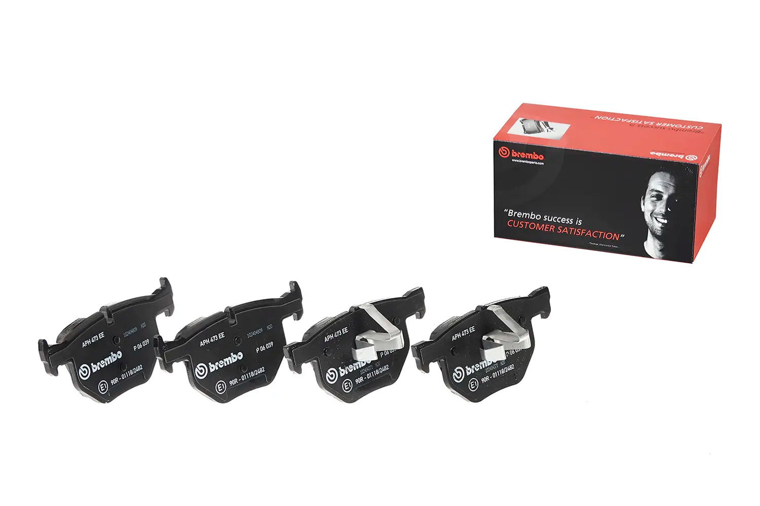 Juego de pastillas de freno BREMBO P 06 039