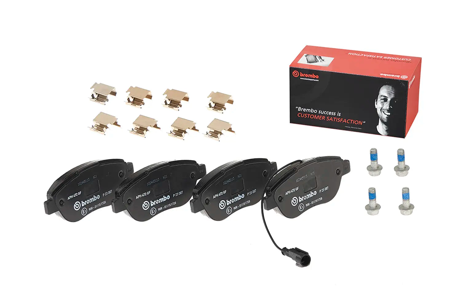 Juego de pastillas de freno BREMBO P 23 087