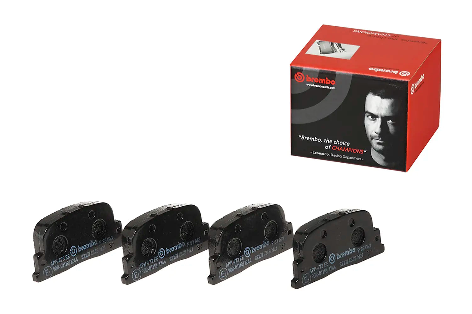 Juego de pastillas de freno BREMBO P 83 063