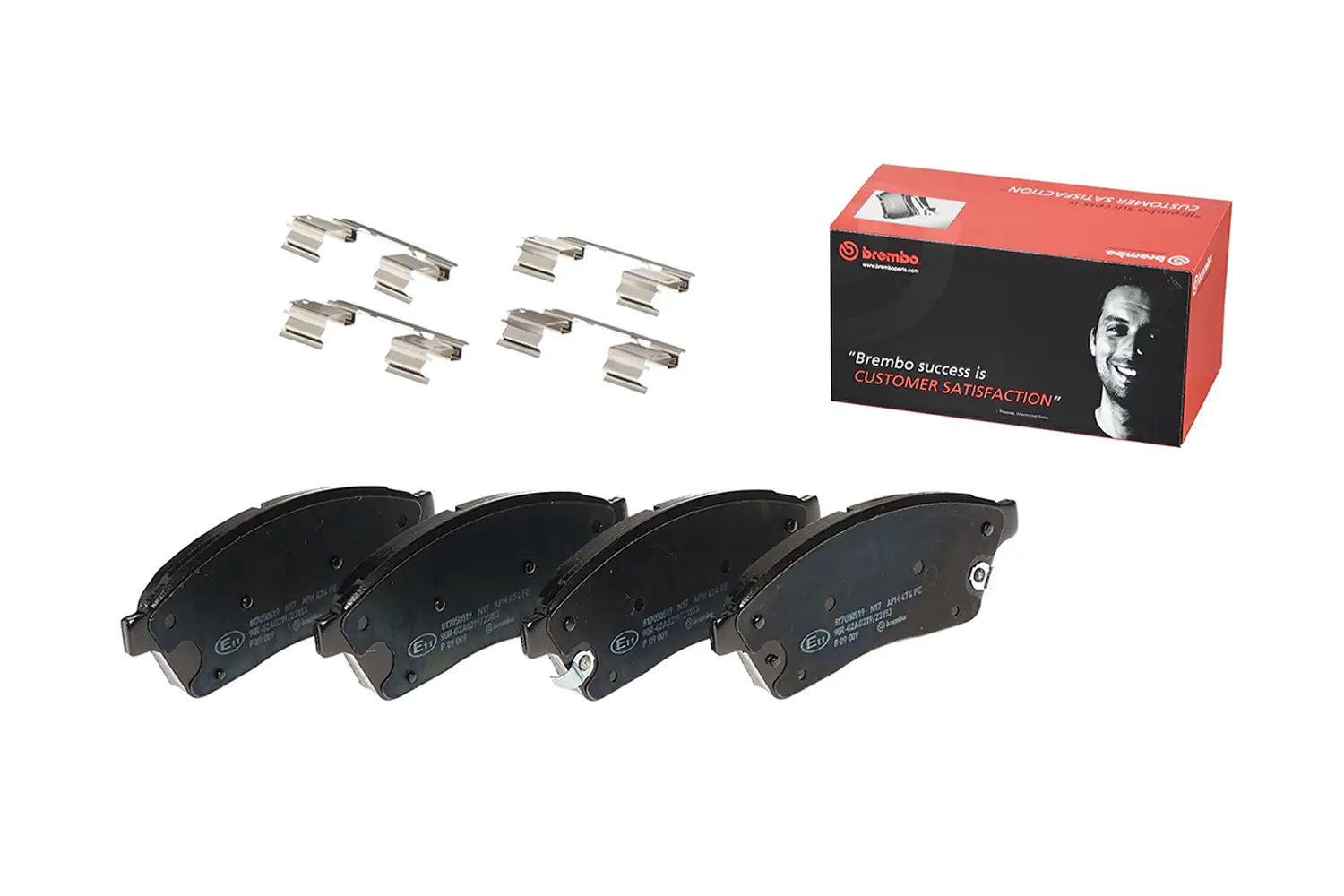 Juego de pastillas de freno BREMBO P 09 009