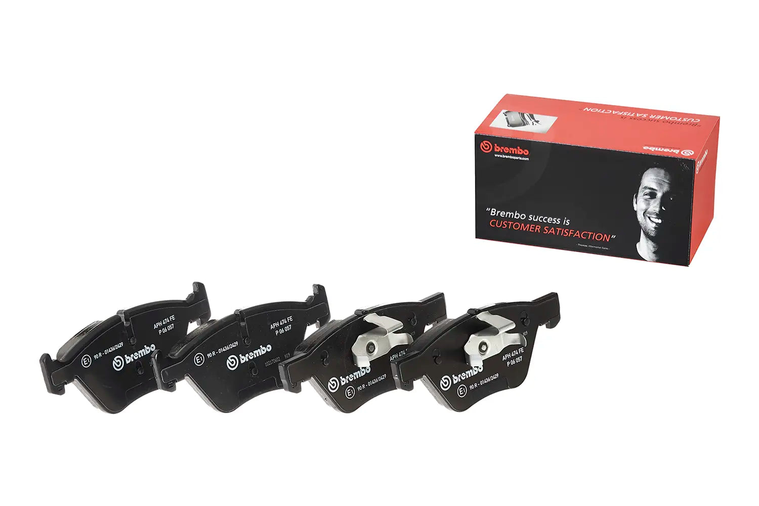 Juego de pastillas de freno BREMBO P 06 057