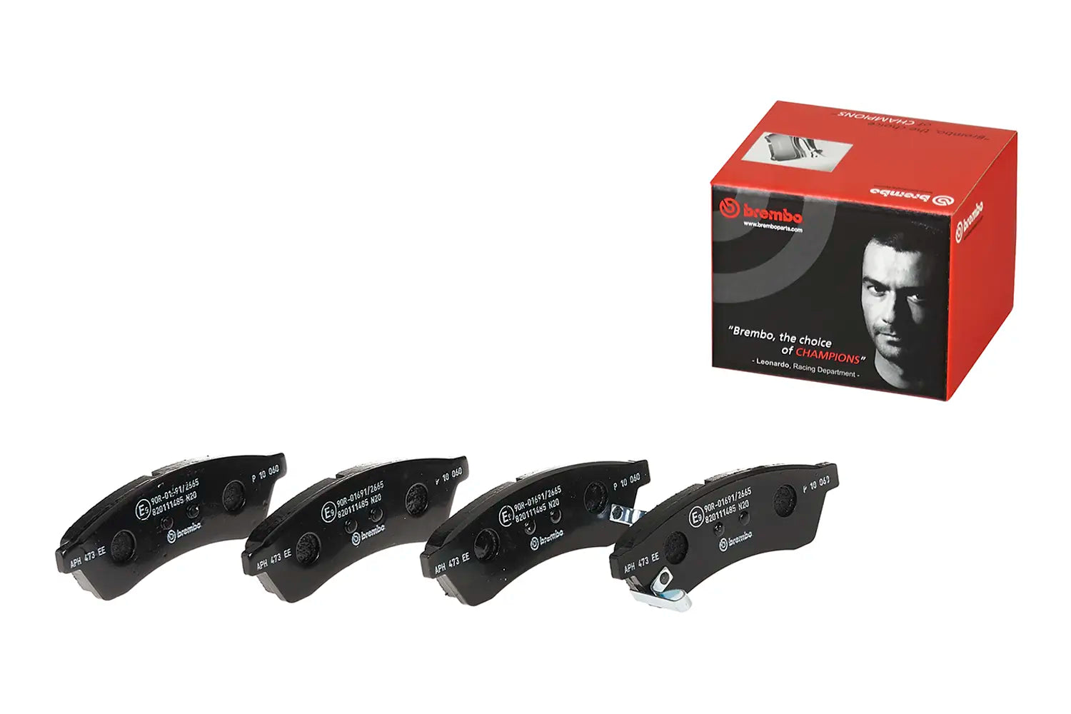 Juego de pastillas de freno BREMBO P 10 060