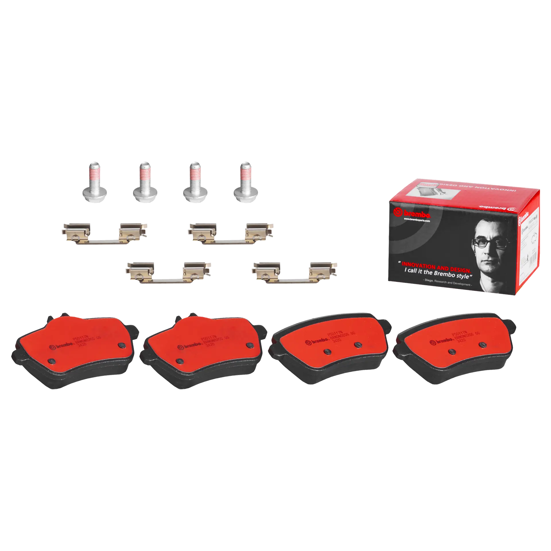Juego de pastillas de freno BREMBO P50117N