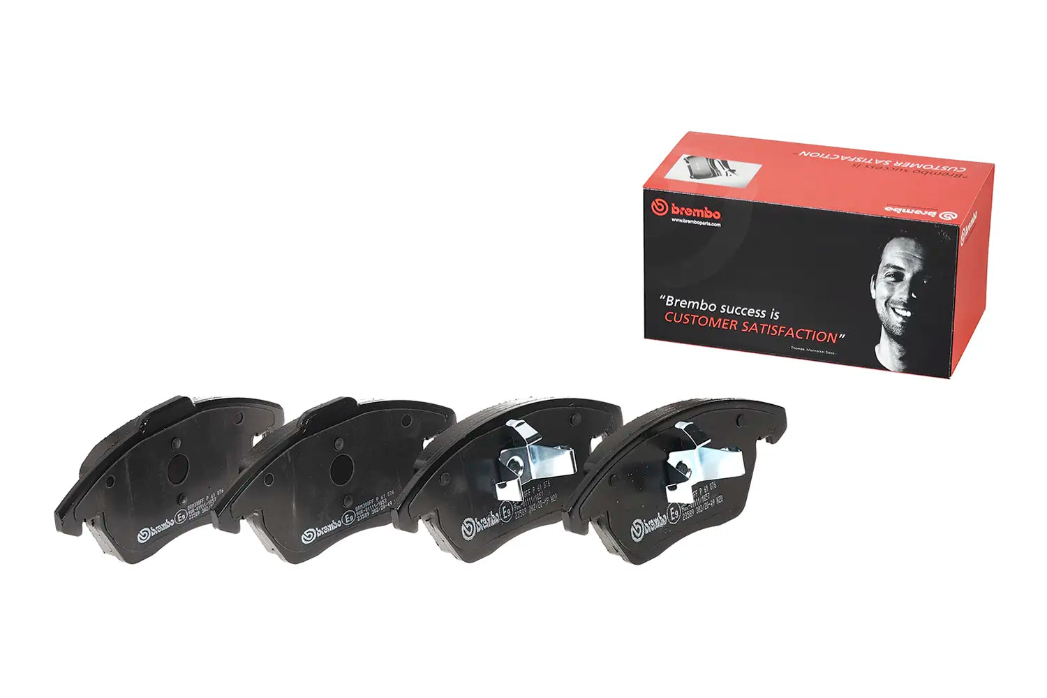Juego de pastillas de freno BREMBO P 61 076