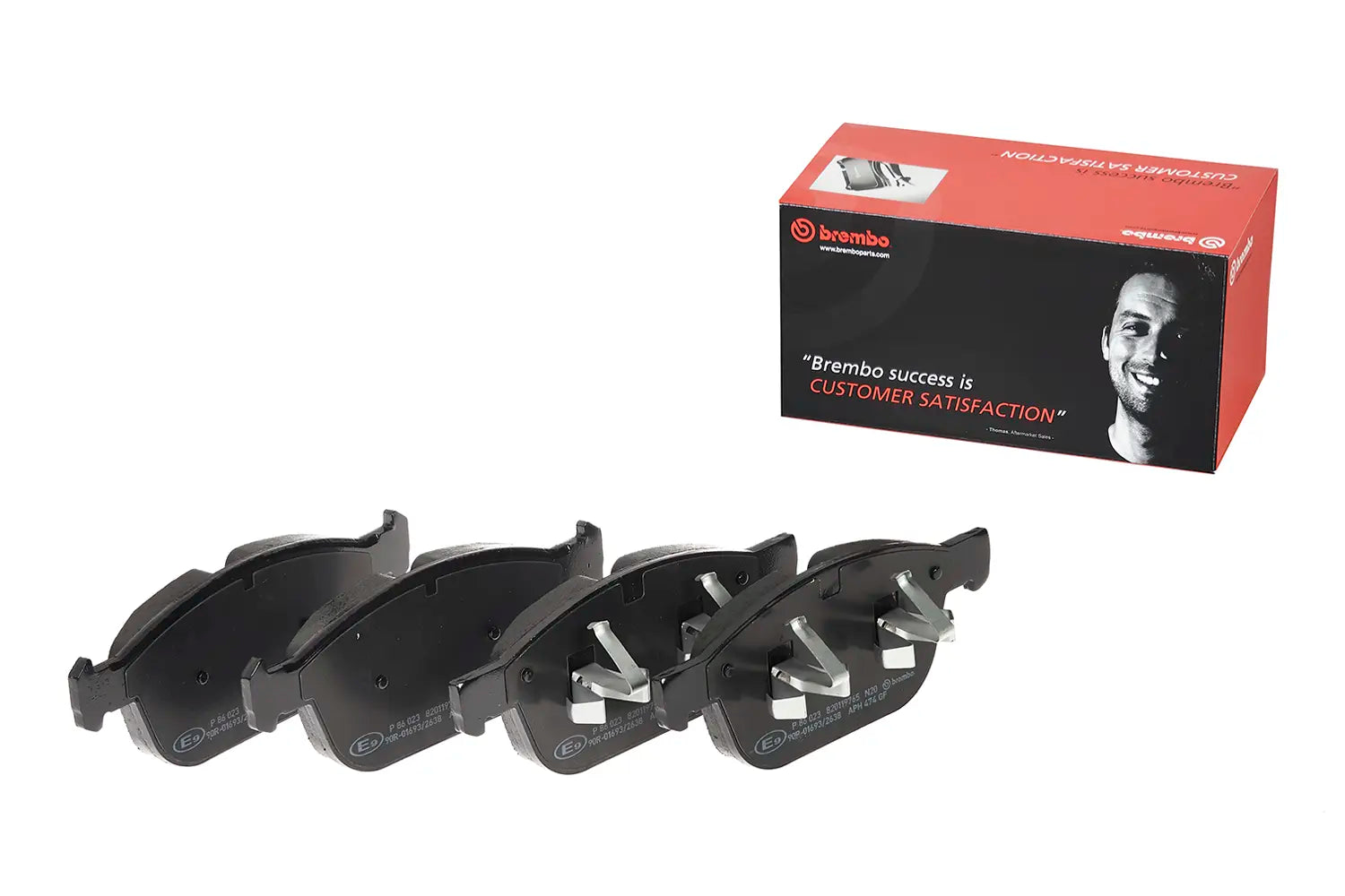 Juego de pastillas de freno BREMBO P 86 023