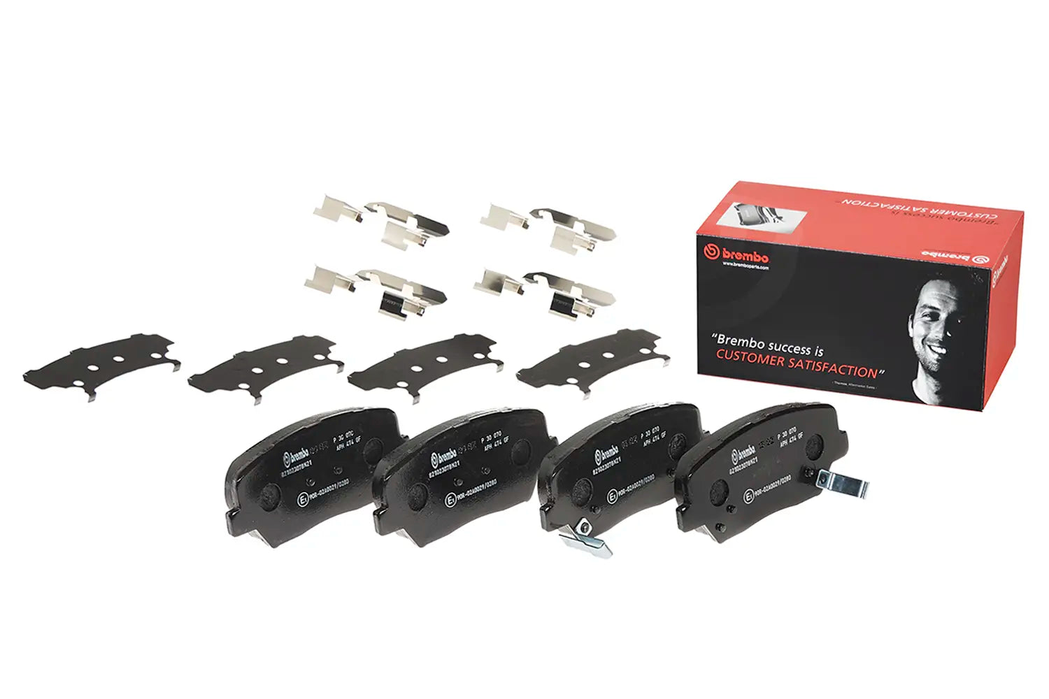 Juego de pastillas de freno BREMBO P 30 070