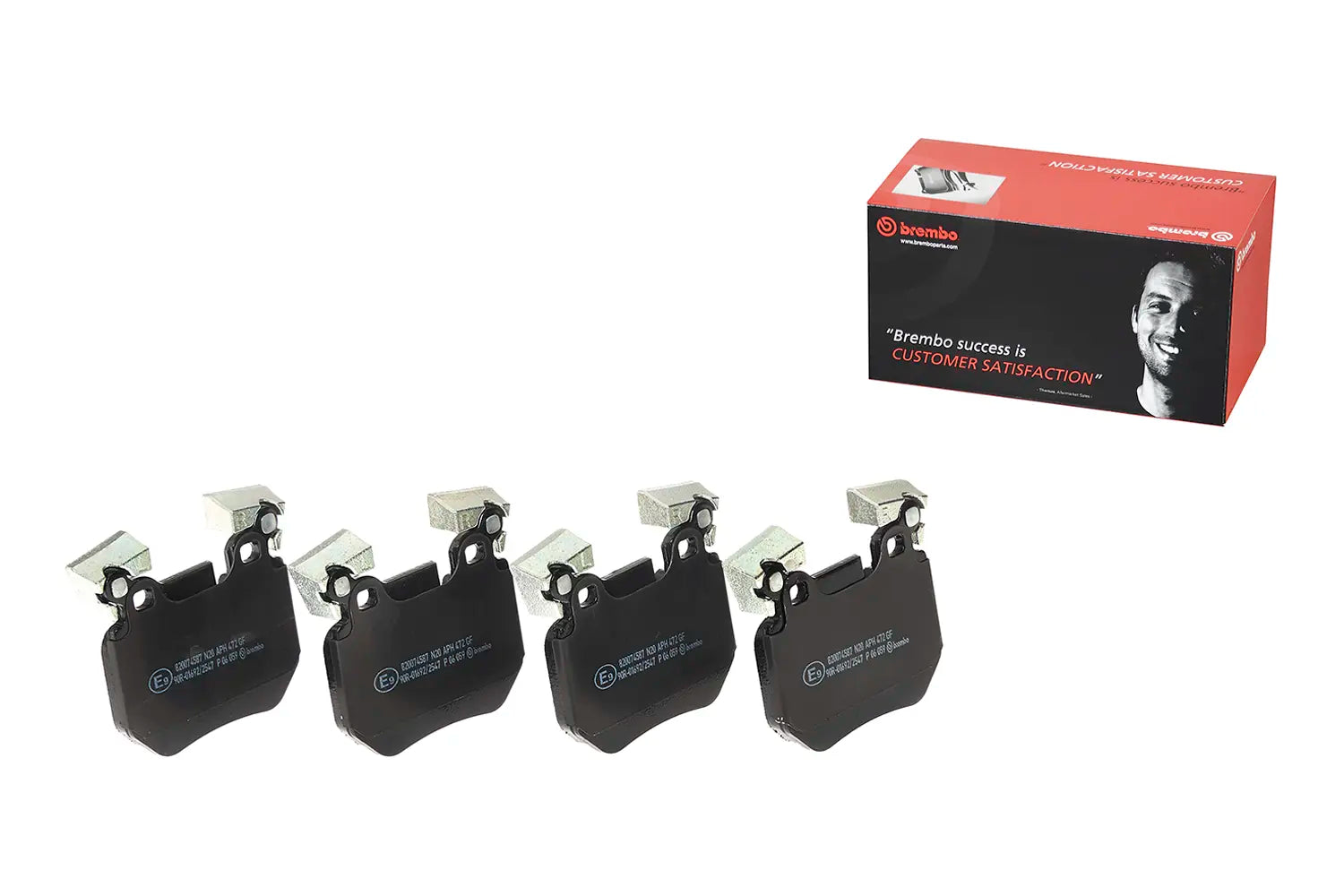 Juego de pastillas de freno BREMBO P 06 059